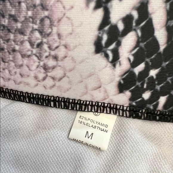 Sexy swim suit. High raise bottom. Animal print. Python. 2 pc - Picture 4 of 4